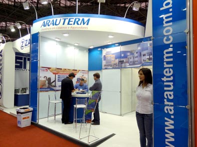 ARAUTERM - participação em feiras 2012