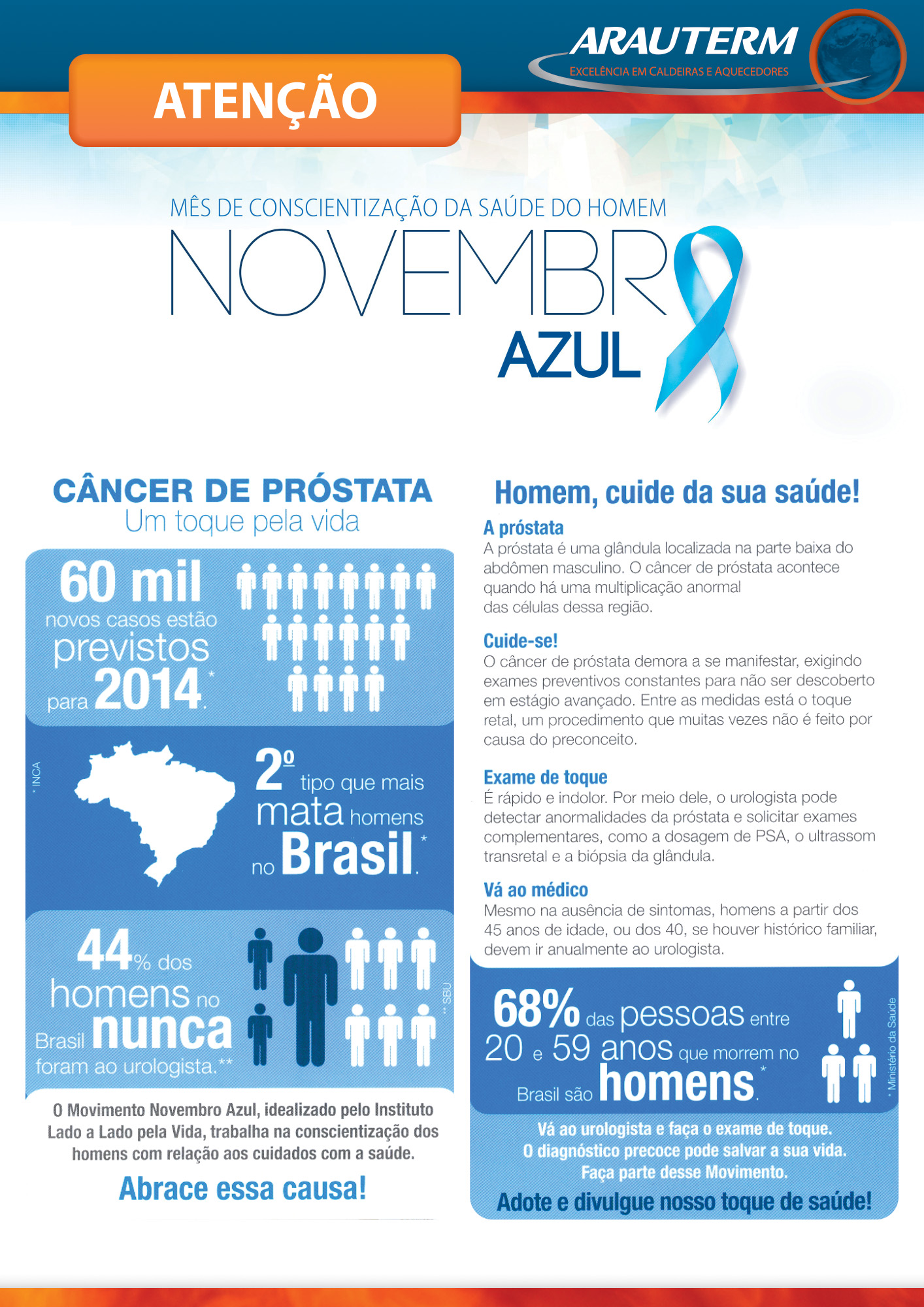 Novembro Azul Arauterm