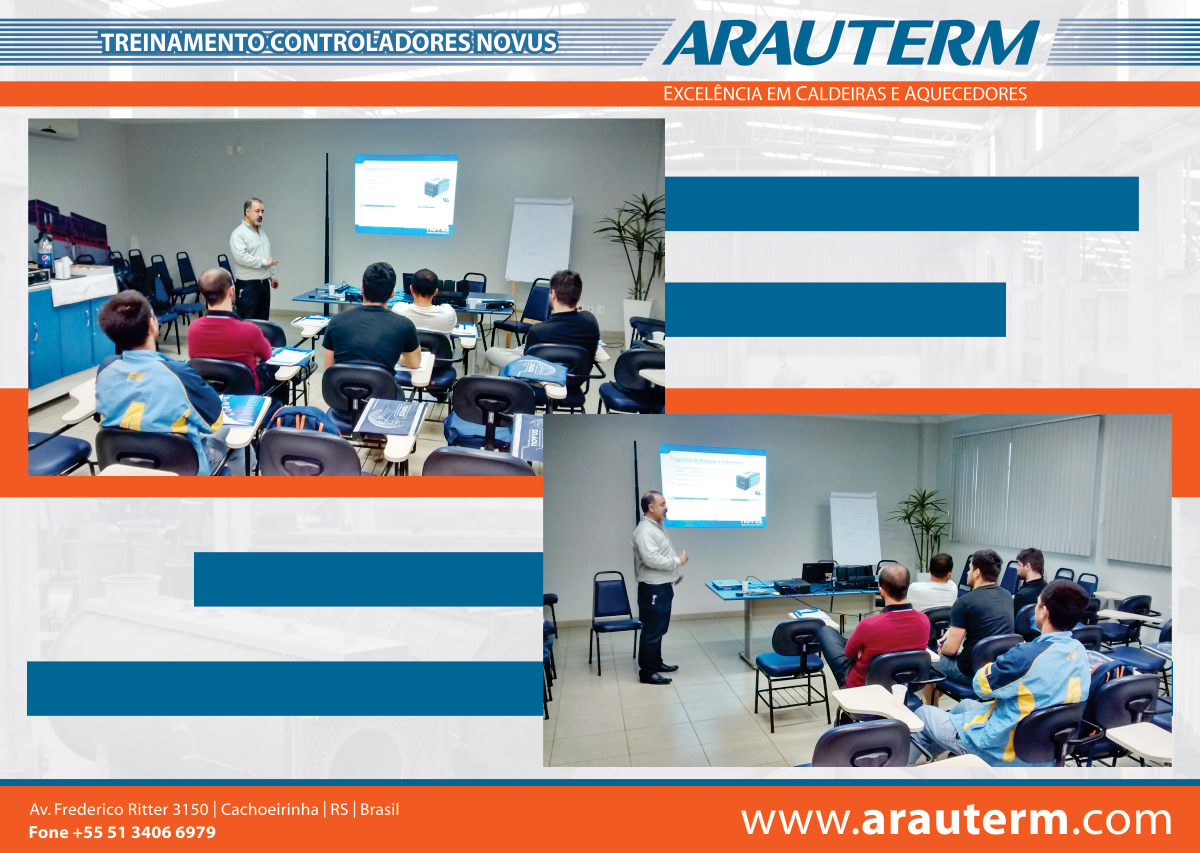 Treinamento controladores Novus