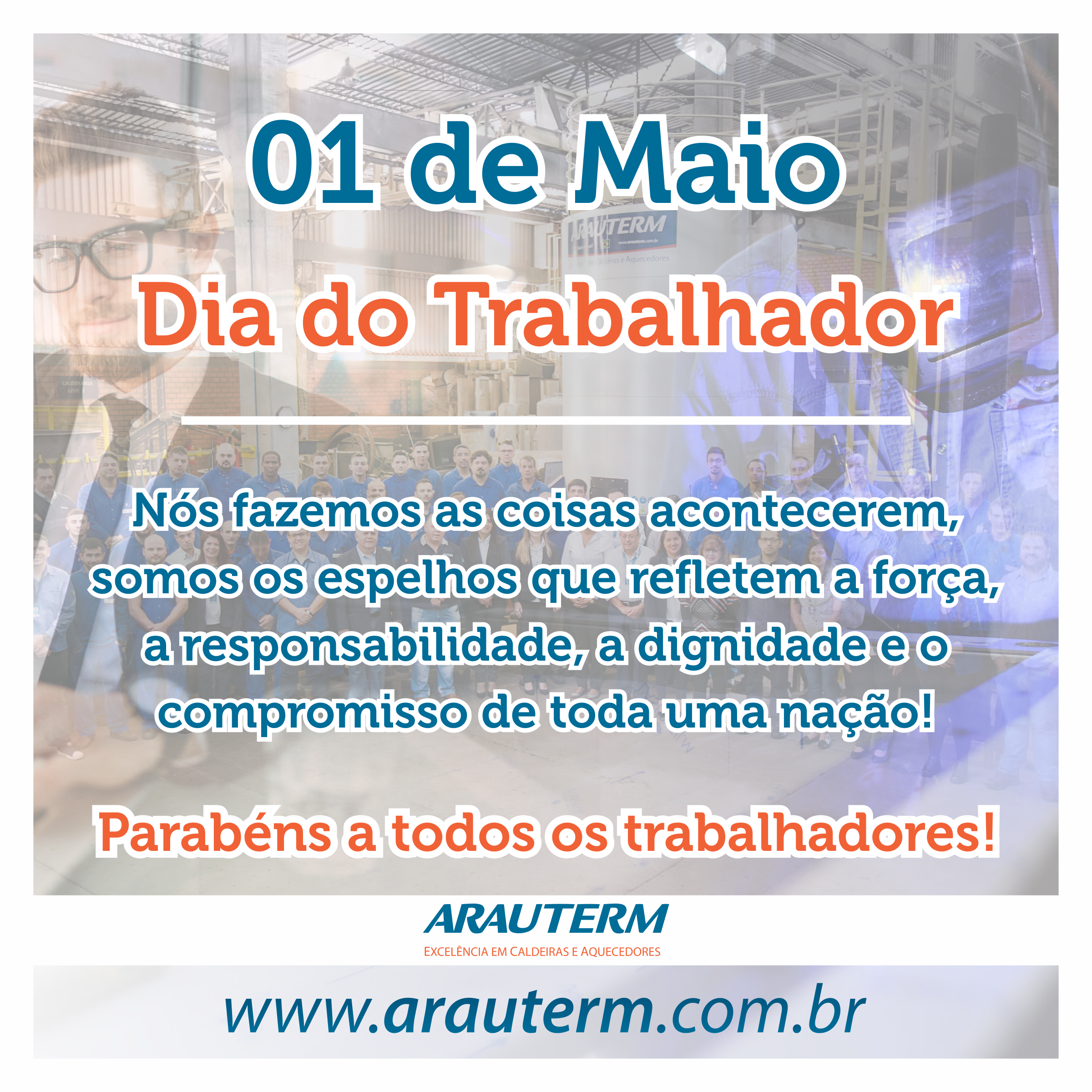 Dia do Trabalhador - 01/05